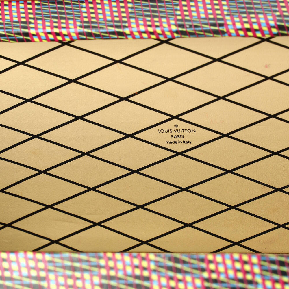 Louis Vuitton Petite Malle Handbag Damier Monogram LV Pop Canvas - Picture 6 of 8